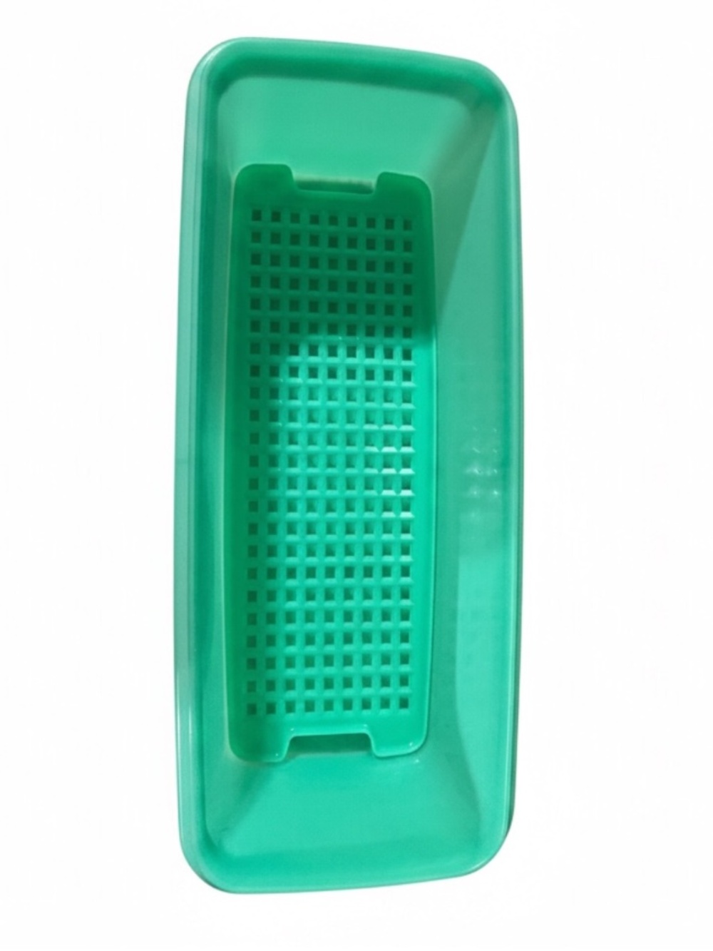 Vintage Tupperware #782 Jadeite Green Celery Bread Box with Lid and Insert - Picture 3 of 3